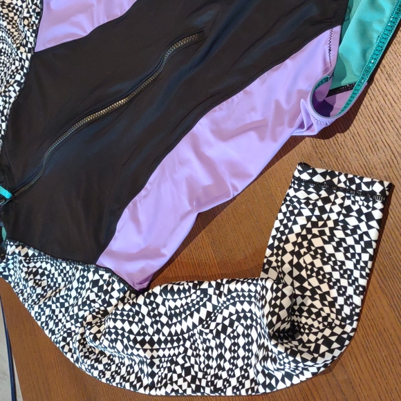 Woman Speedo Swim Coverup Jacket Size XL - Picture 2 of 6